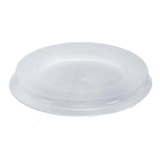 Tapa Plastico PS Blanca Vaso Cristal 200/250ml Ø7,2cm (100 Uds)