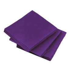 Servilleta de Papel Cocktail Lila 20x20cm (2400 Uds)