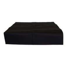 Mantel de Papel Cortado 1x1 metro Negro 40g (400 Uds)