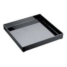 Bandeja Plastico Tray Negra 30x30cm (1 Uds)