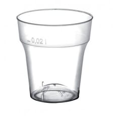Vaso de Plastico Moon Chupito Transp. PS 20 ml (50 Uds)