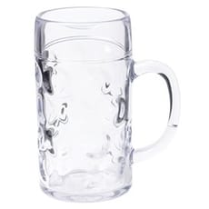 Jarra de Plastico para Cerveza Transp. Ø77mm 500ml (1 Ud)