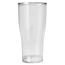 Vaso Reutilizable SAN Cerveza Transparente 400ml (5 Uds)