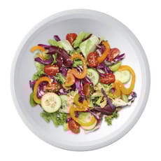 Plato de Plastico Hondo Blanco Round PP Ø195mm (50 Uds)
