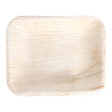 Bandeja Rectangular Hoja de Palma 16x12,5x3cm (25 Uds)