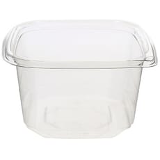 Bol de Plástico PET 600ml 120x120x70mm (50 Uds)