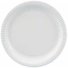Plato de Carton Redondo 380mm (100 Uds)