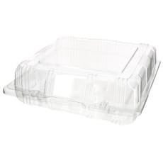 Envase Tapa Bisagra para Respotería PET 18x18x6cm (220 Uds)