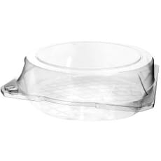 Envase Tapa Bisagra para Respotería PET Ø23x8cm (23 Uds)