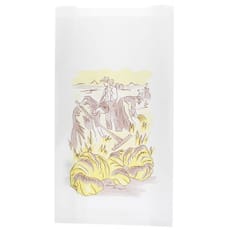 Bolsa de Papel "Siega" 14+7x24cm (250 Unidades)