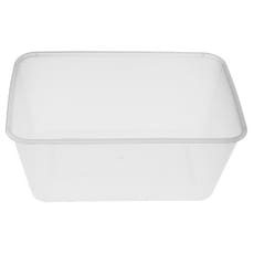 Tarrina Plastico Rectangular PP 1000ml (50 Uds)