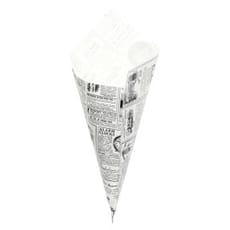 Cono de Papel Antigrasa Times 340mm 400g (250 Uds)