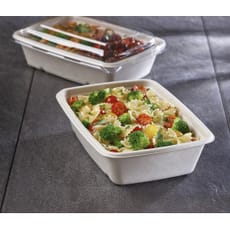 Envase Caña de Azúcar 1050ml 230x165x60mm (75 Uds)