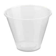 Tarrina para Helados 280ml Transparente PP Ø9,4cm (50 Uds)