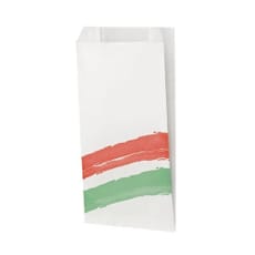 Bolsa para Hamburguesa Antigrasa Rayas 14+7x27cm (125 Uds)