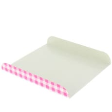 Bandeja de Carton Rosa para Gofres 15x13cm (100 Uds)