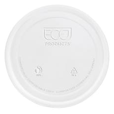 Tapa Tarrina Compostable PLA 235,355,470,940ml (50 Uds)