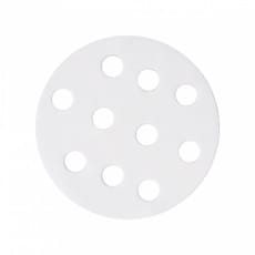 Papel Antigrasa Blanco para Vaporera Ø8 cm (250 Uds)