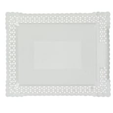 Bandeja de Carton Blonda Blanca 22x27 cm (100 Uds)