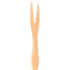 Minitenedor de Bambu Degustacion 9cm (50 Uds)