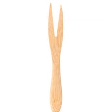 Minitenedor de Bambu Degustacion 9cm (50 Uds)