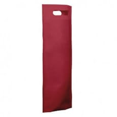 Bolsa Termosellada con Fuelle en Base Burdeos 17x40+10cm 80g (25 Uds)