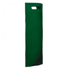 Bolsa Termosellada con Fuelle en Base Verde 17x40+10cm 80g (25 Uds)