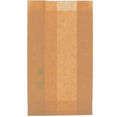 Bolsa para Hamburguesa Antigrasa Kraft 12+6x20cm (250 Uds)