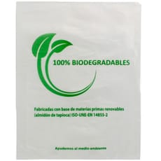 Bolsa Mercado 100% Biodegradable 35x48cm (100 Uds)