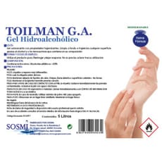 Gel Sanitario Hidroalcohólico Antibacterial 5.000ml (1 Ud)