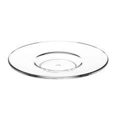 Plato Reutilizable SAN para Taza "Espresso" Transparente 80ml (6 Uds)