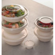 Tapa rPET Transparente para Bol Ø14x2cm (50 Uds)