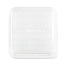 Tapa PLA para Envase Caña de Azúcar 18,5x18,5cm (50 Uds)