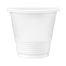 Vaso de Plastico PS Blanco 80 ml (50 Uds)