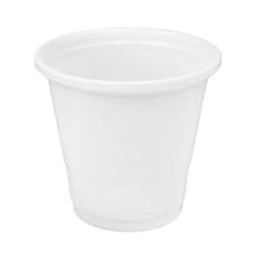 Vaso de Plastico PS Blanco 80 ml (50 Uds)