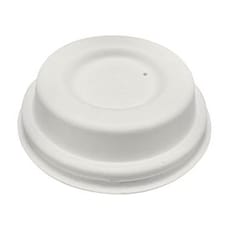 Tapa Cerrada Fibra Moldeada Blanca Ø6,2cm (50 Uds)
