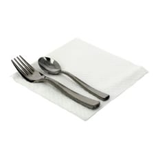 Servilleta de Papel 30x30cm  Blanca 1 Capa (100 Uds)