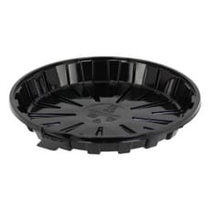 Envase para Tarta APET Negro Ø16cm (210 Uds)