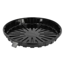 Envase para Tarta APET Negro Ø18cm (210 Uds)