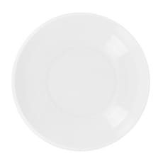 Plato Reutilizable Durable CPET Stoven Blanco Ø19cm (6 Uds)