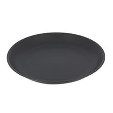 Plato Reutilizable Durable PP Mineral Antracita Ø21cm (6 Uds)