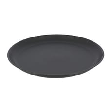 Plato Reutilizable Durable PP Mineral Antracita Ø27,5cm (6 Uds)