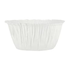 Cápsulas para Cupcakes 4,9x3,8x7,5cm Blanca (1800 Uds)