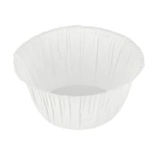 Cápsulas para Cupcakes 4,9x3,8x7,5cm Blanca (1800 Uds)