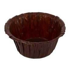 Cápsulas para Cupcakes 4,9x3,8x7,5cm Marrón (500 Uds)