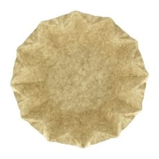 Plato Hondo de Cartón Kraft "Flower" Ø16cm 245g/m² (50 Uds)
