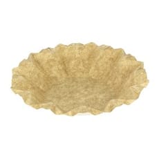 Plato Hondo de Cartón Kraft "Flower" Ø16cm 245g/m² (50 Uds)