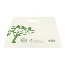 Bolsa Asa Troquelada Home Compost “Be Eco!” 30x40cm (100 Uds)
