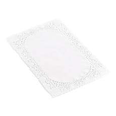 Blonda de Papel Calada Blanca Litos 30x40cm (250 Uds)