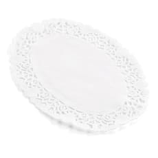 Rodal de Papel Calado Oval Blanco Litos 18x25cm (250 Uds)